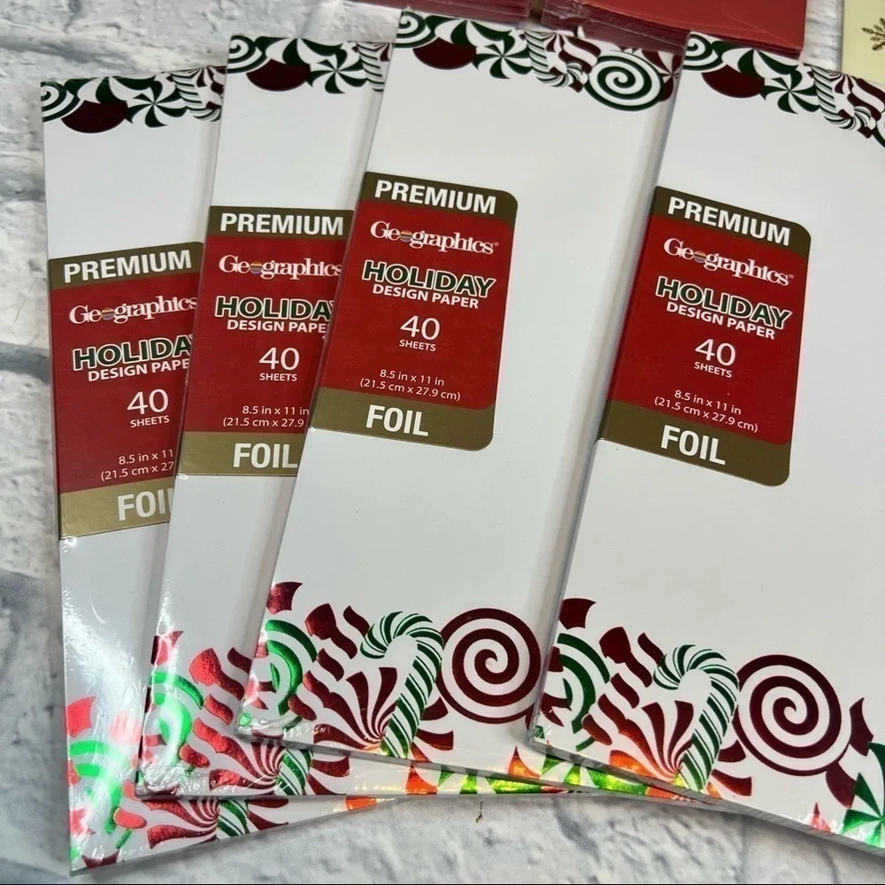 Holiday stationary Christmas card